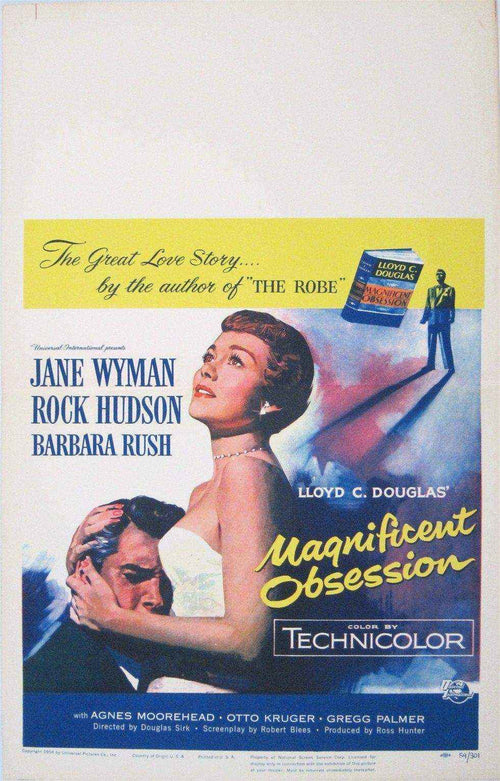 Magnificent Obsession Original Vintage Movie Poster