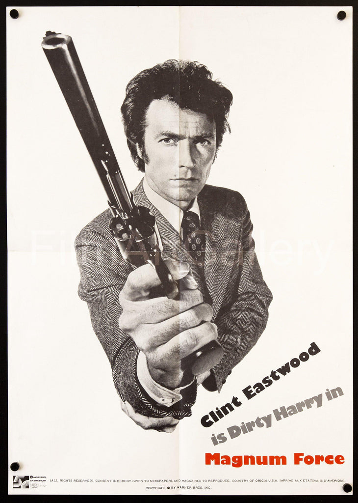 Magnum Force 20x28 Original Vintage Movie Poster