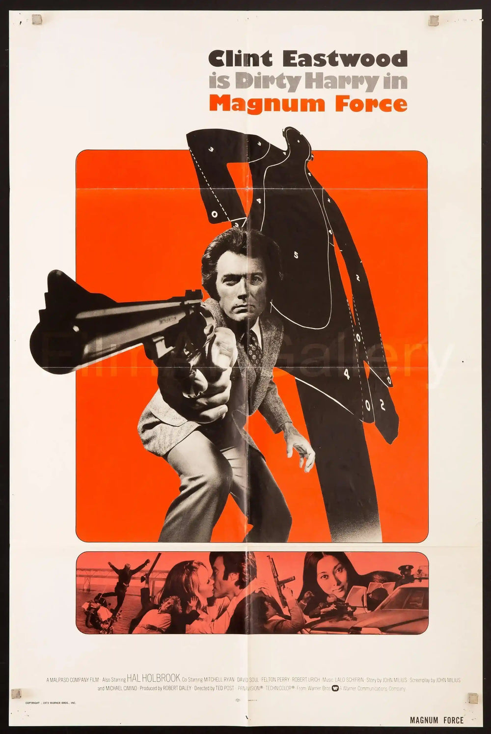 Magnum Force Original Vintage Movie Poster