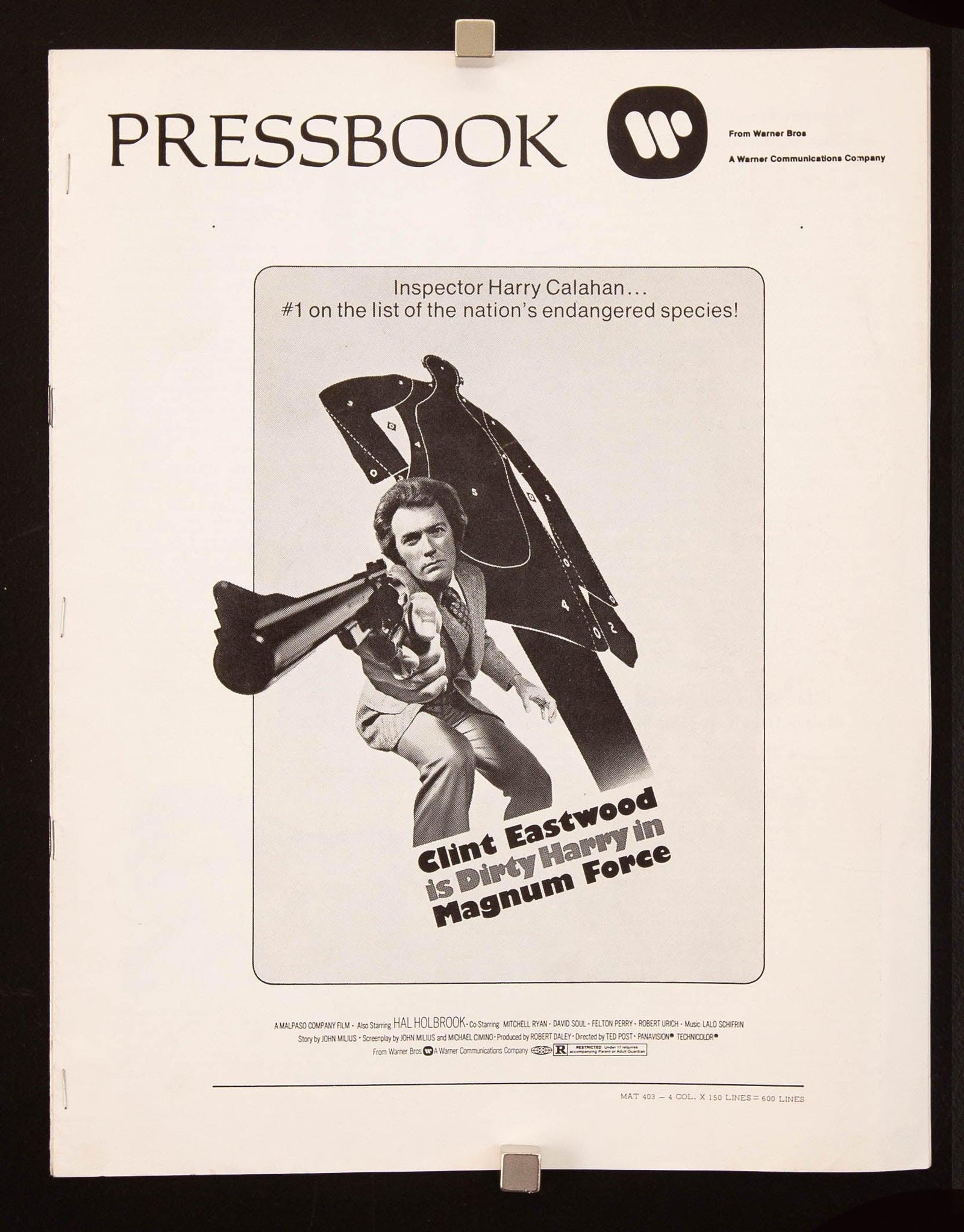 Magnum Force Original Vintage Movie Poster