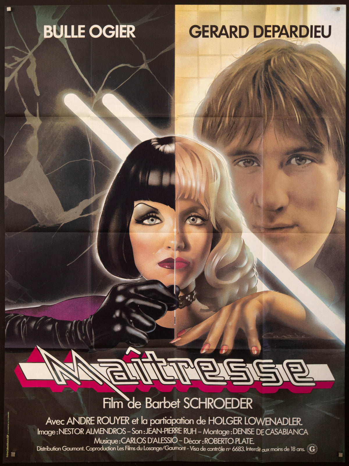 Maitresse Original Vintage Movie Poster