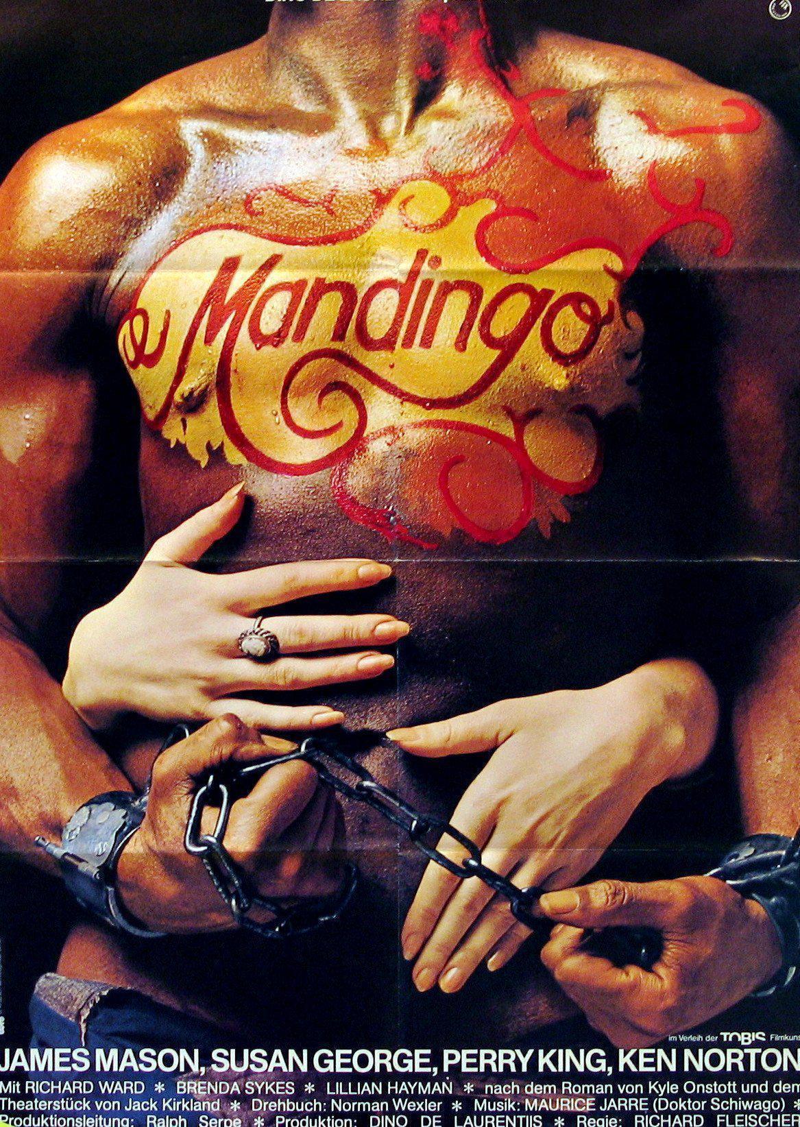 Mandingo German A1 (23x33) Original Vintage Movie Poster