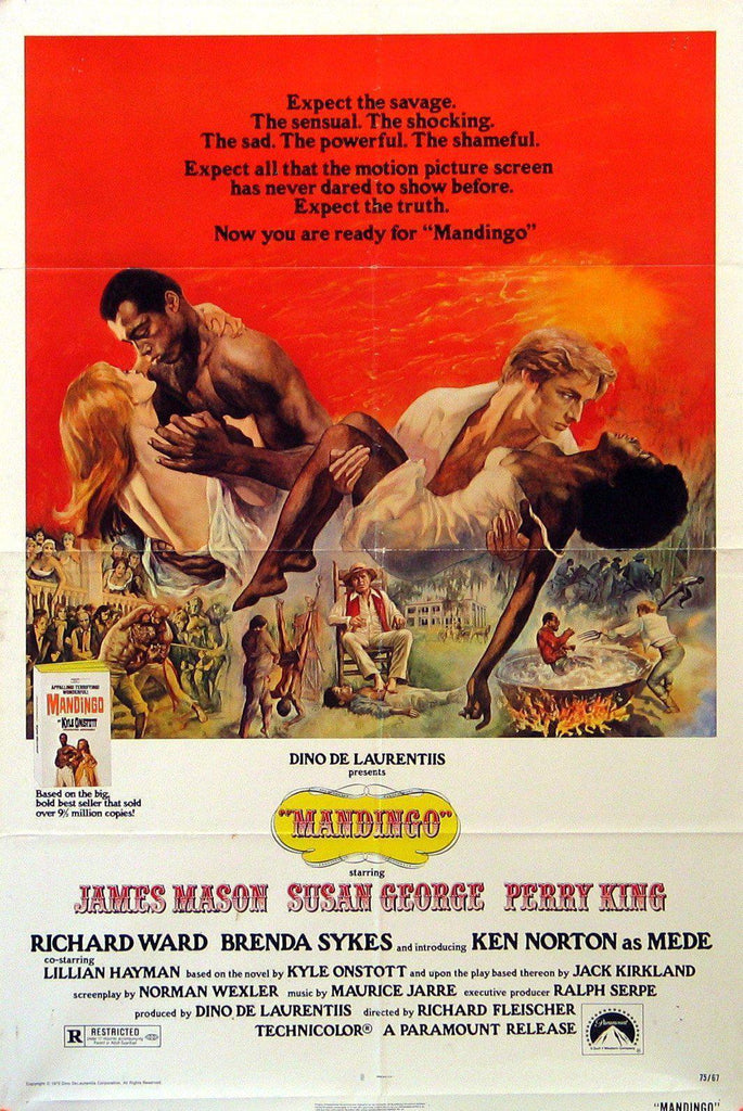 Mandingo Original Vintage Movie Poster