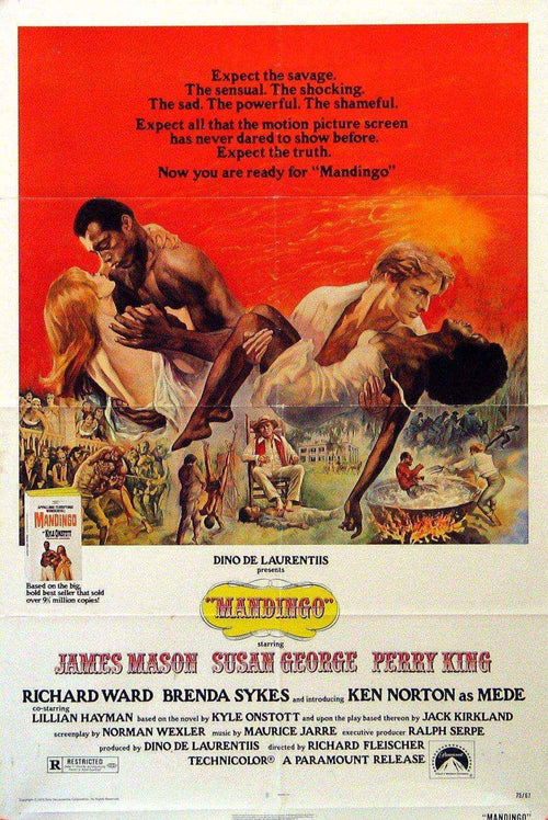 Mandingo Original Vintage Movie Poster