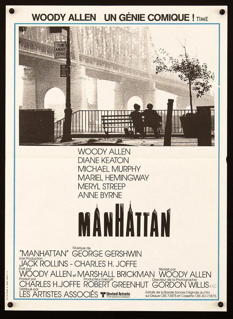 Manhattan French Mini (16x23) Original Vintage Movie Poster