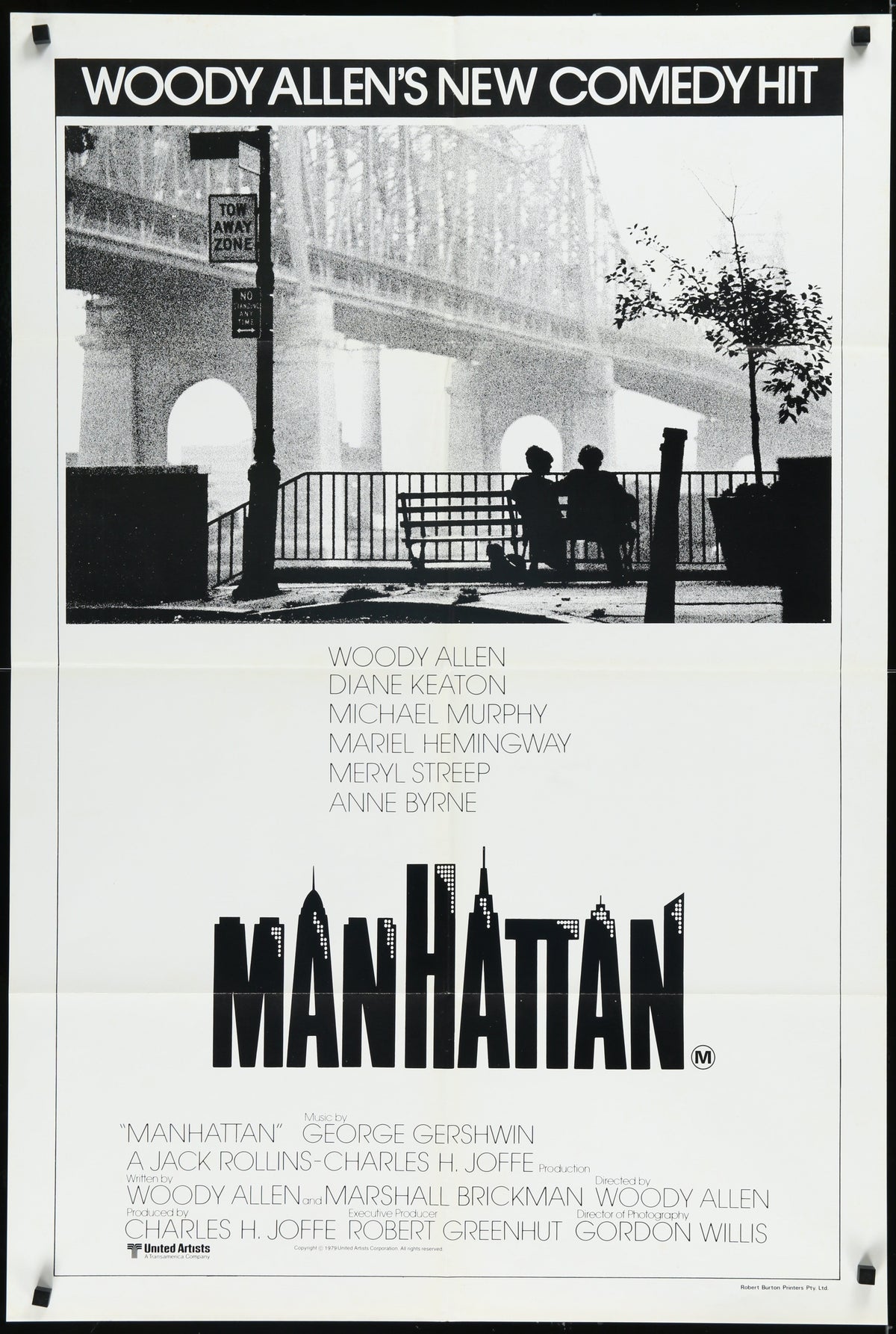 Manhattan Original Vintage Movie Poster