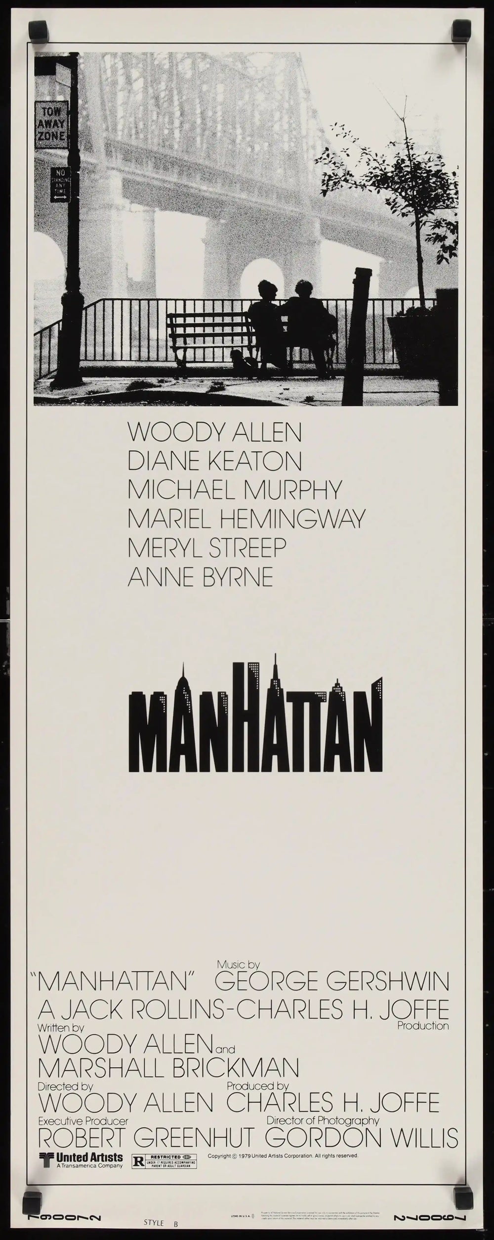 Manhattan Original Vintage Movie Poster