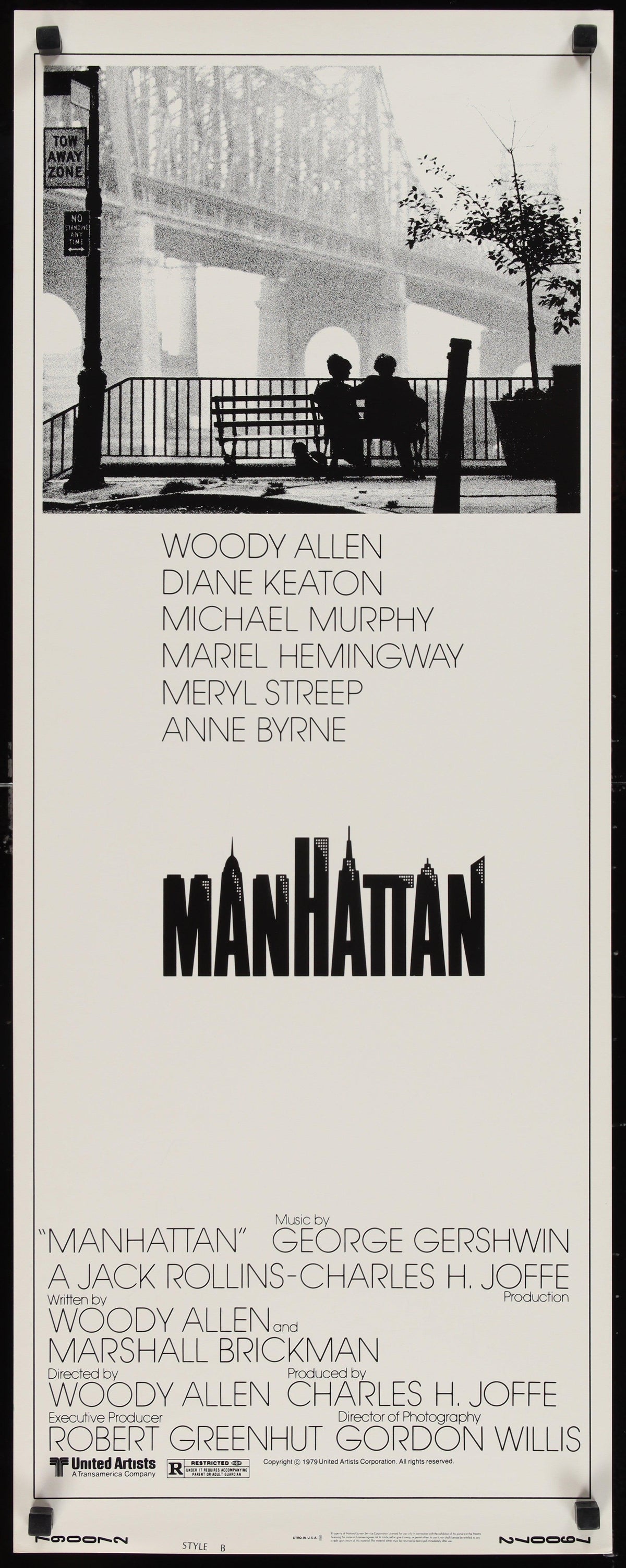Manhattan Original Vintage Movie Poster