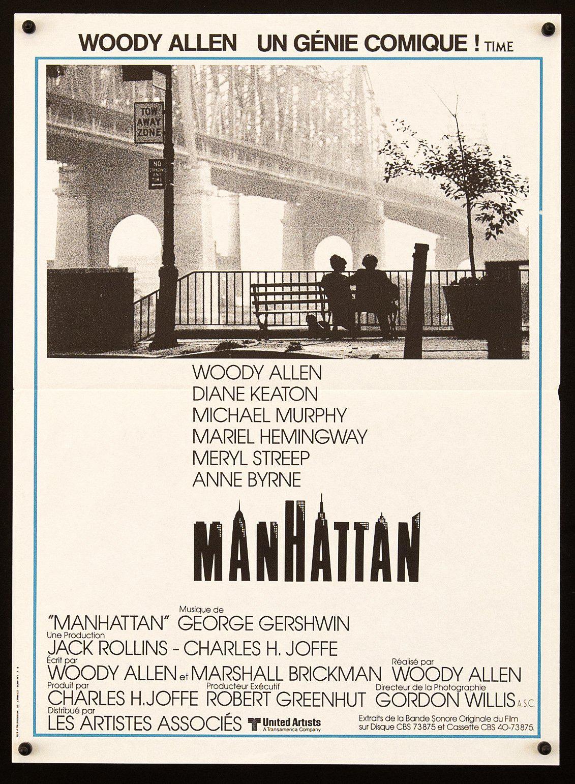 Manhattan Original Vintage Movie Poster