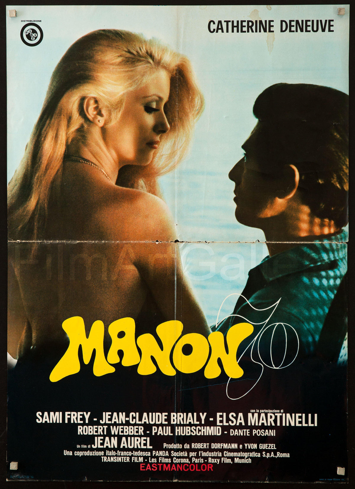 Manon 70 Original Vintage Movie Poster