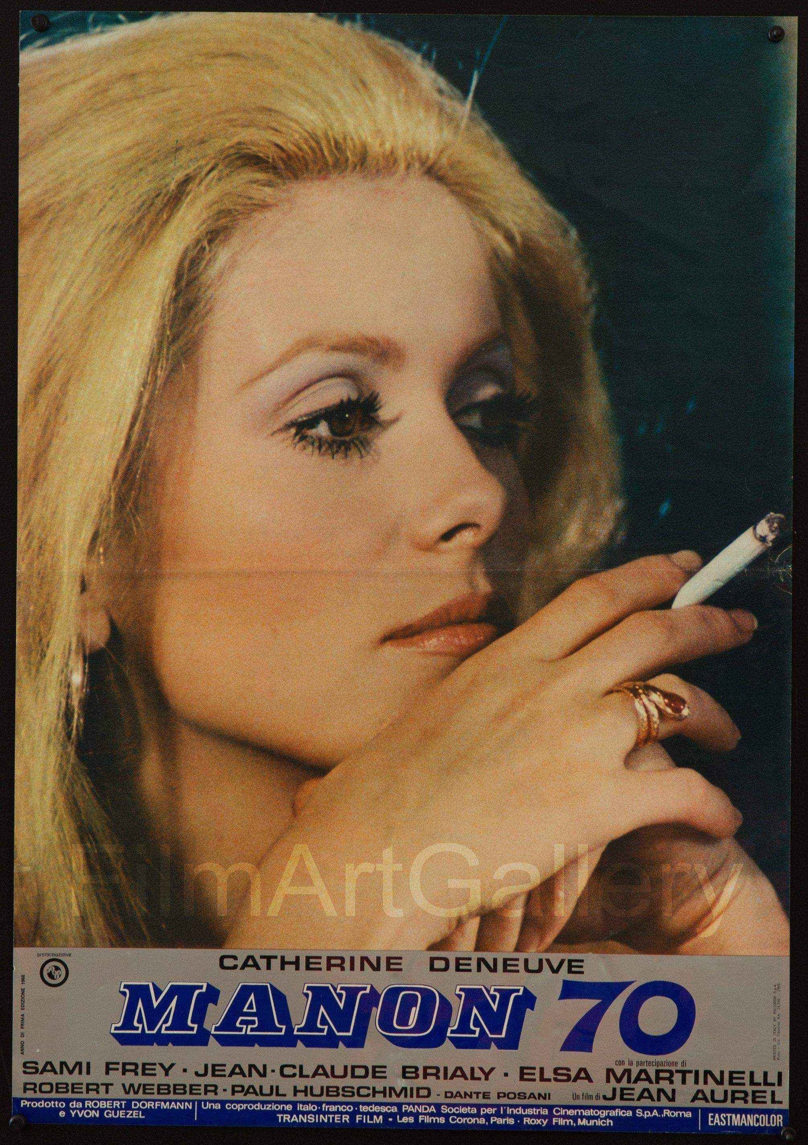 Manon 70 Original Vintage Movie Poster