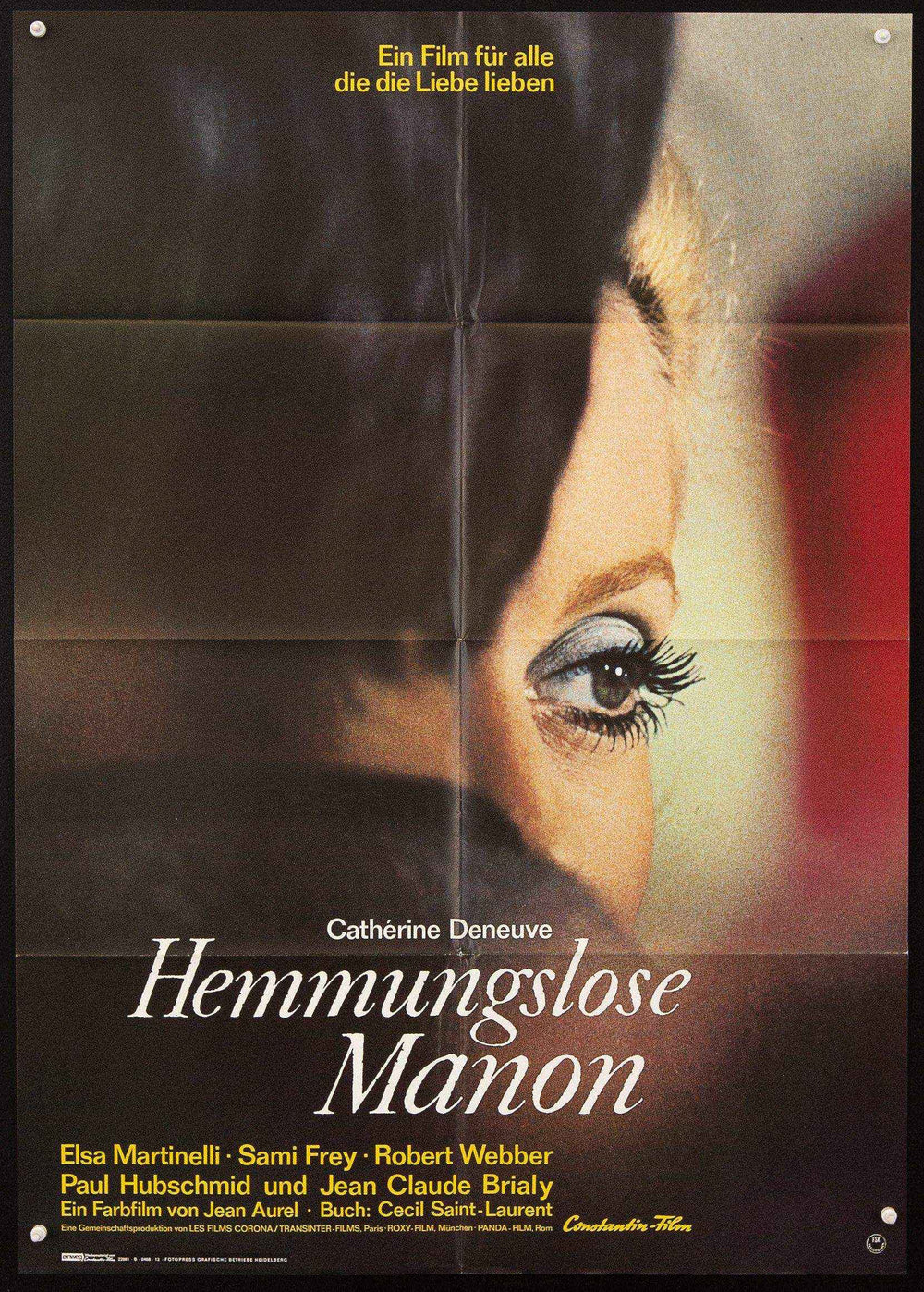 Manon 70 Original Vintage Movie Poster