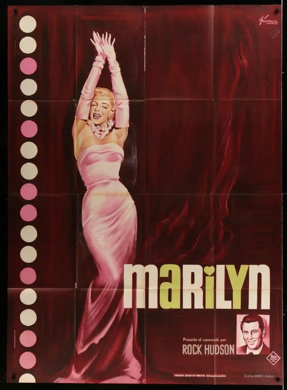 Marilyn Original Vintage Movie Poster