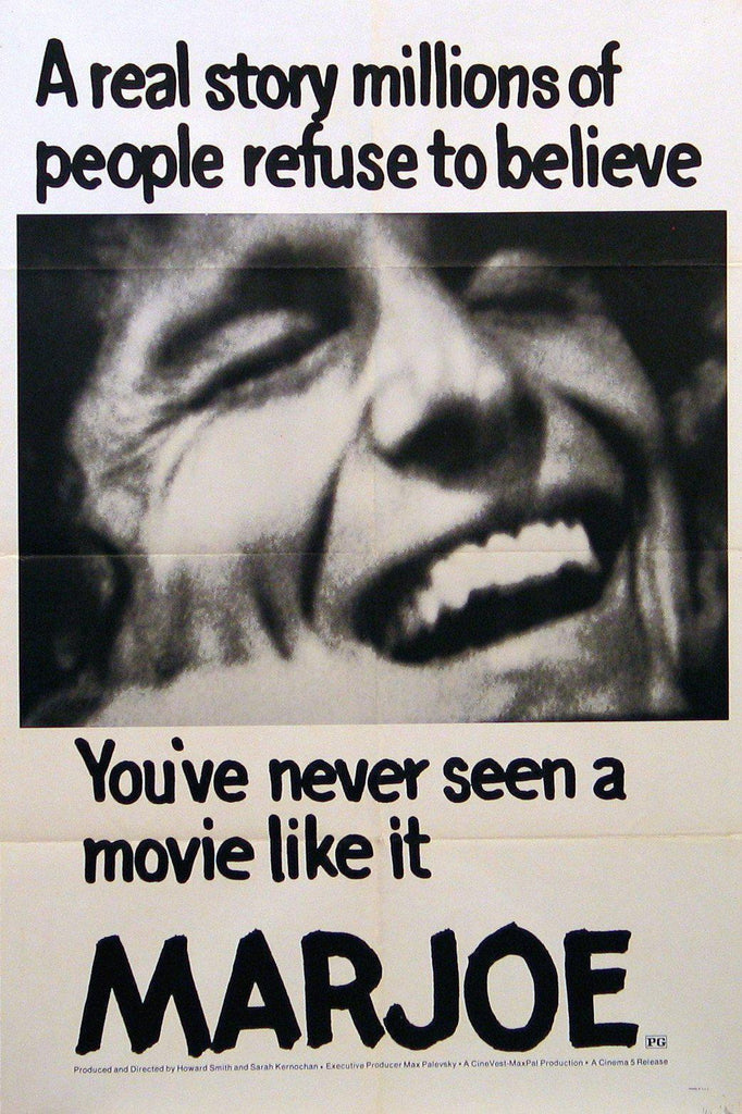 Marjoe Original Vintage Movie Poster