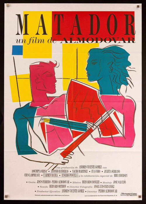 Matador Original Vintage Movie Poster