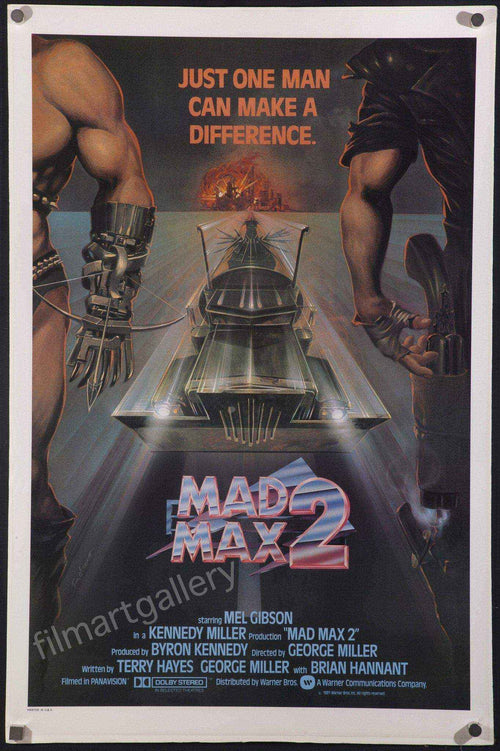 Max Max 2 / The Road Warrior Original Vintage Movie Poster