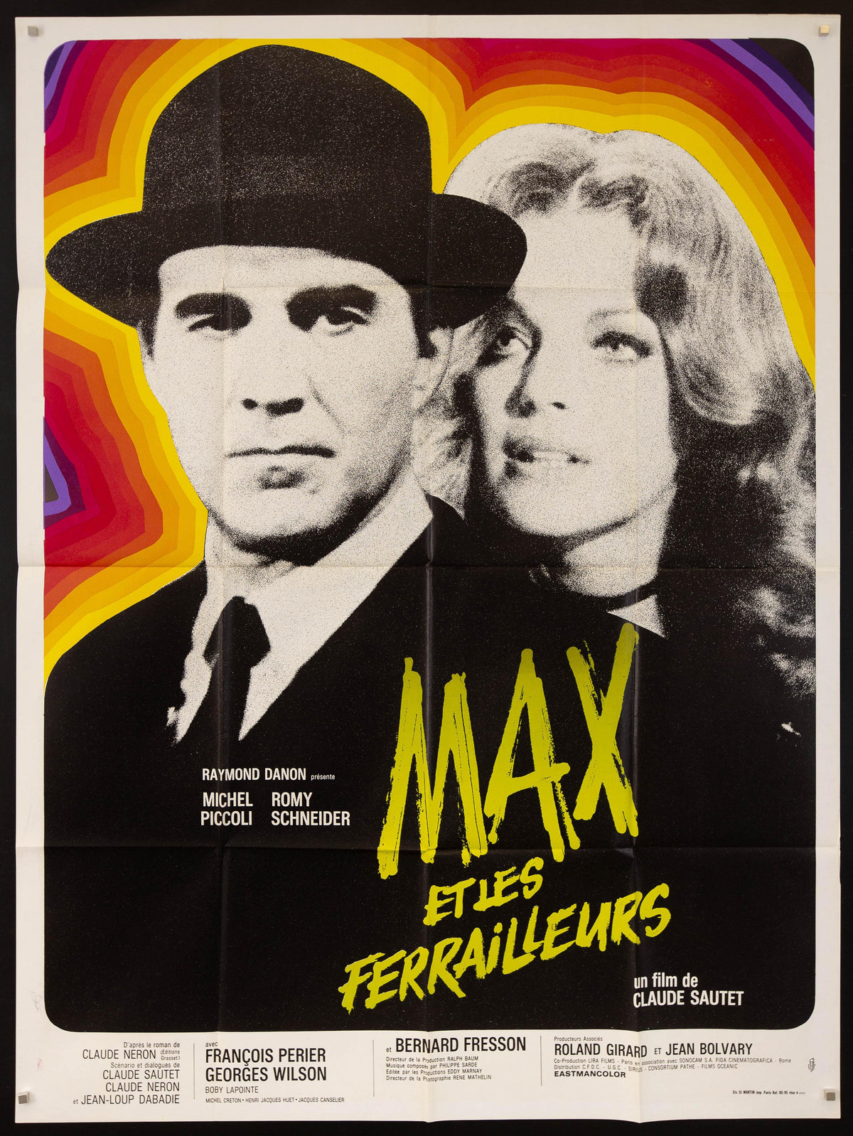Max et les Ferrailleurs (Max and the Junkmen) Original Vintage Movie Poster