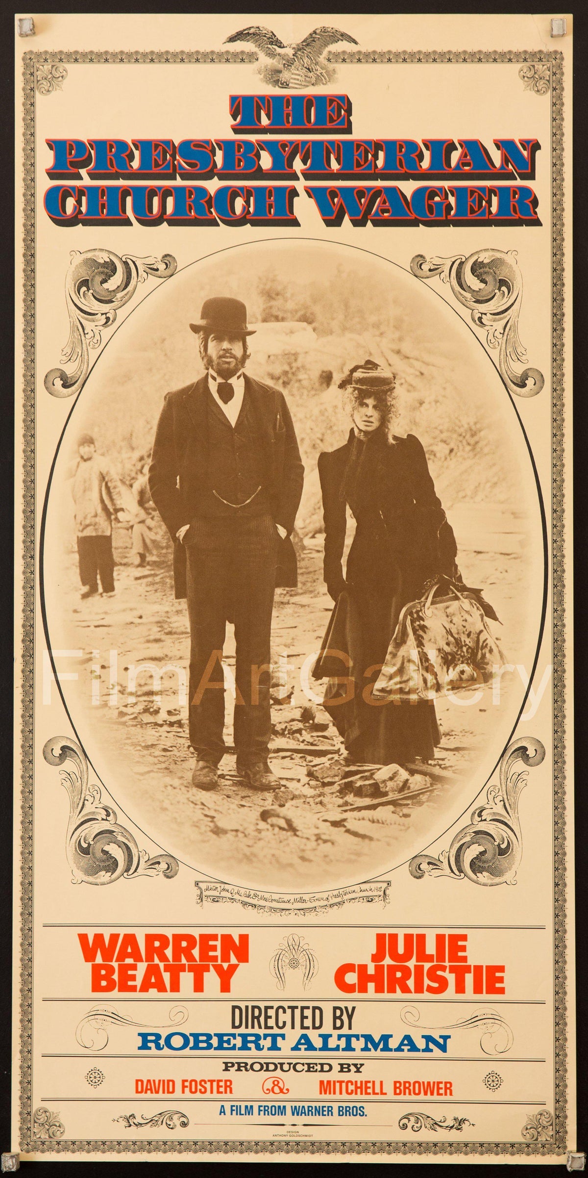McCabe &amp; Mrs. Miller Original Vintage Movie Poster