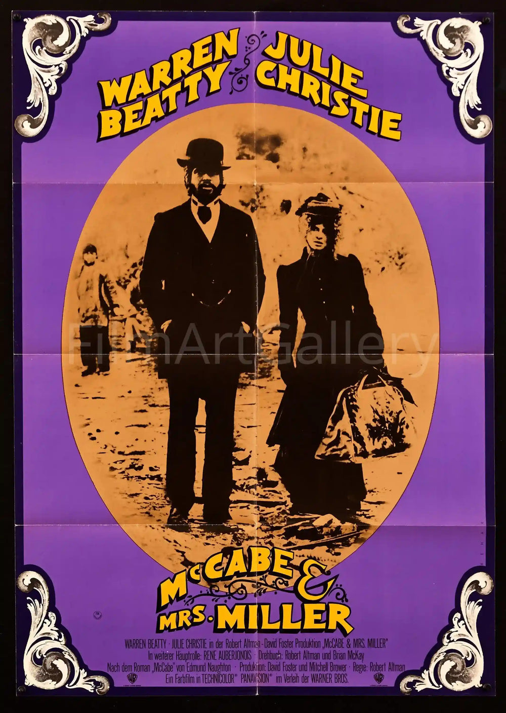 McCabe and Mrs. Miller Original Vintage Movie Poster