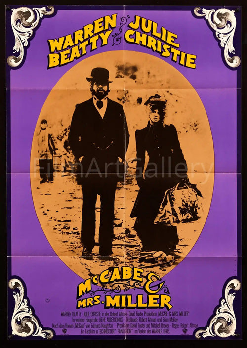 McCabe and Mrs. Miller Original Vintage Movie Poster