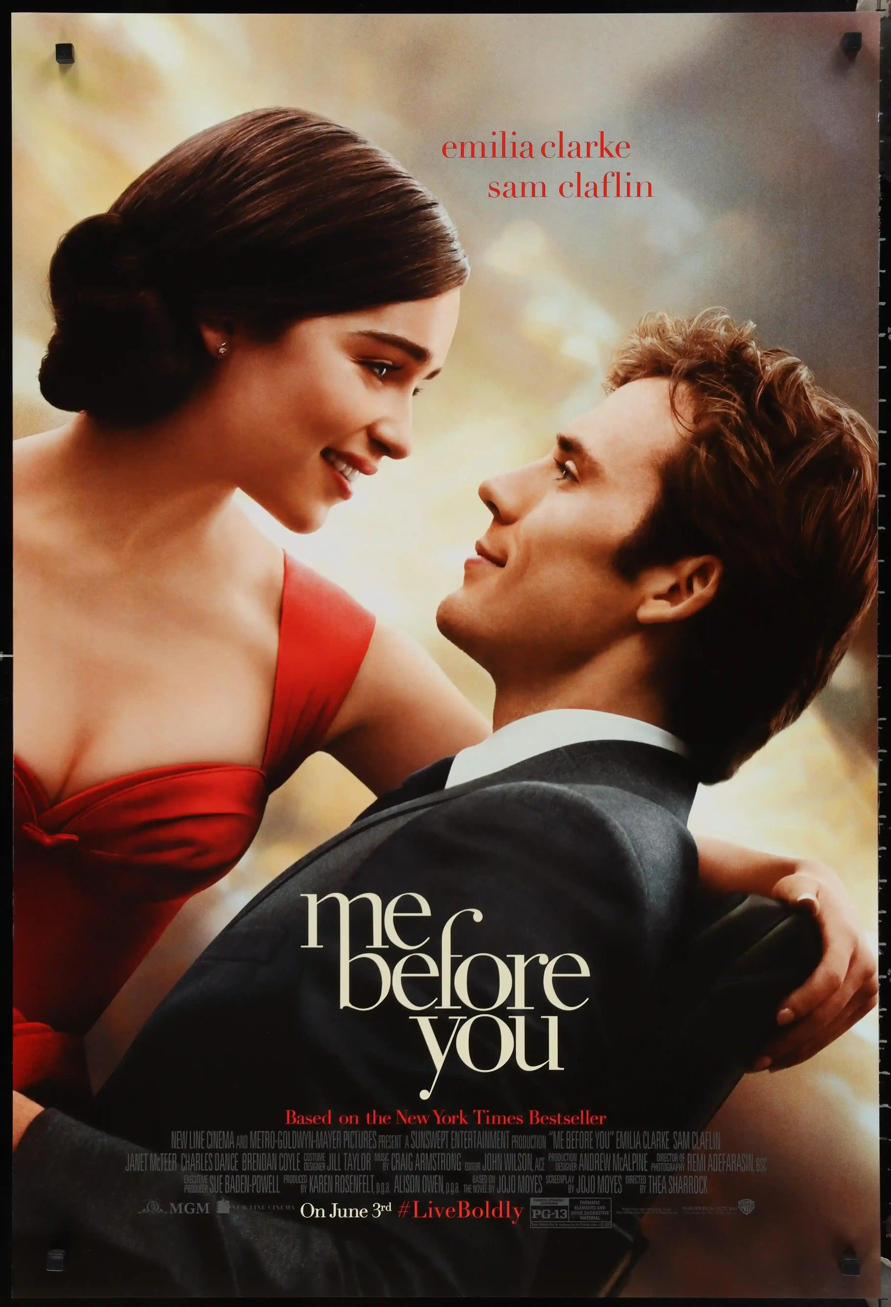 Me Before You Movie Poster 2016 Sheet (27x41) - Main Image