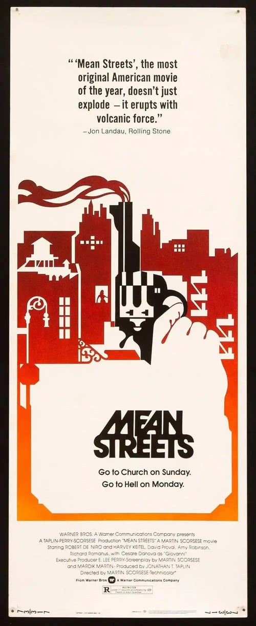 Mean Streets Original Vintage Movie Poster