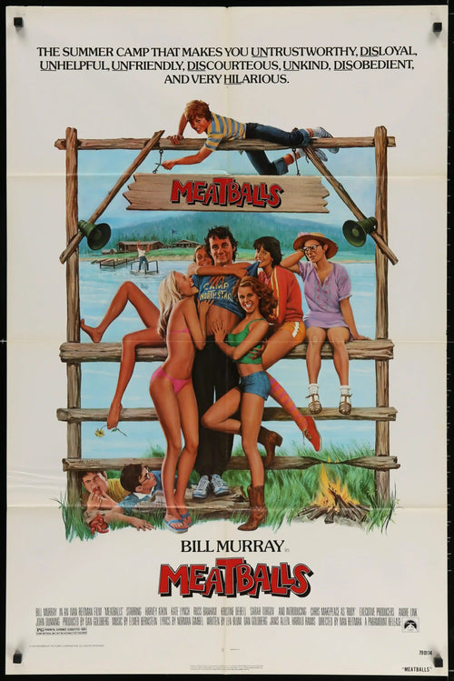 Meatballs Original Vintage Movie Poster
