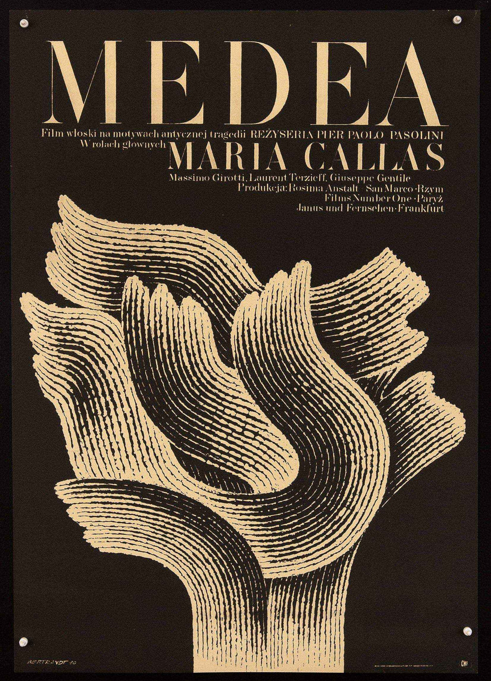 Medea Original Vintage Movie Poster