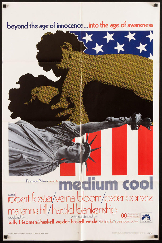 Medium Cool Original Vintage Movie Poster