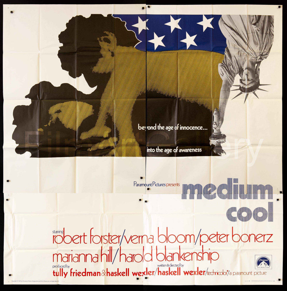 Medium Cool Original Vintage Movie Poster