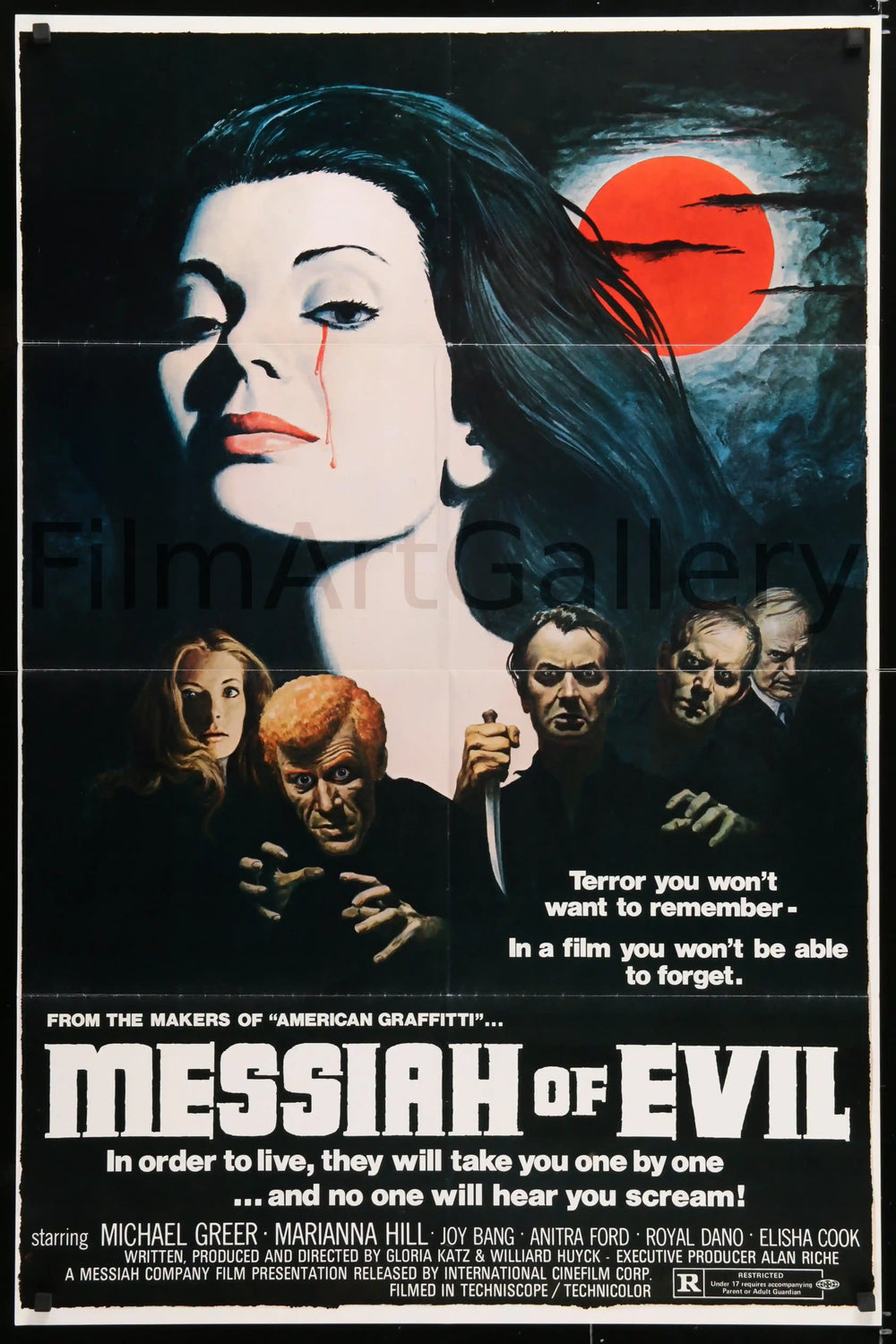 Messiah of Evil Original Vintage Movie Poster