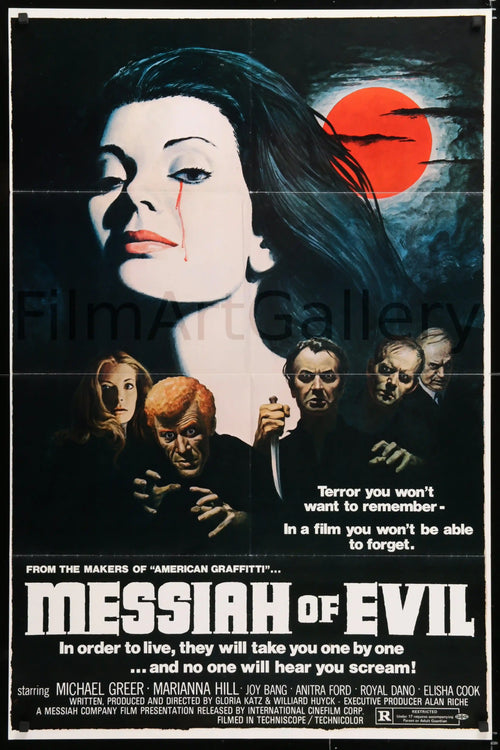 Messiah of Evil Original Vintage Movie Poster