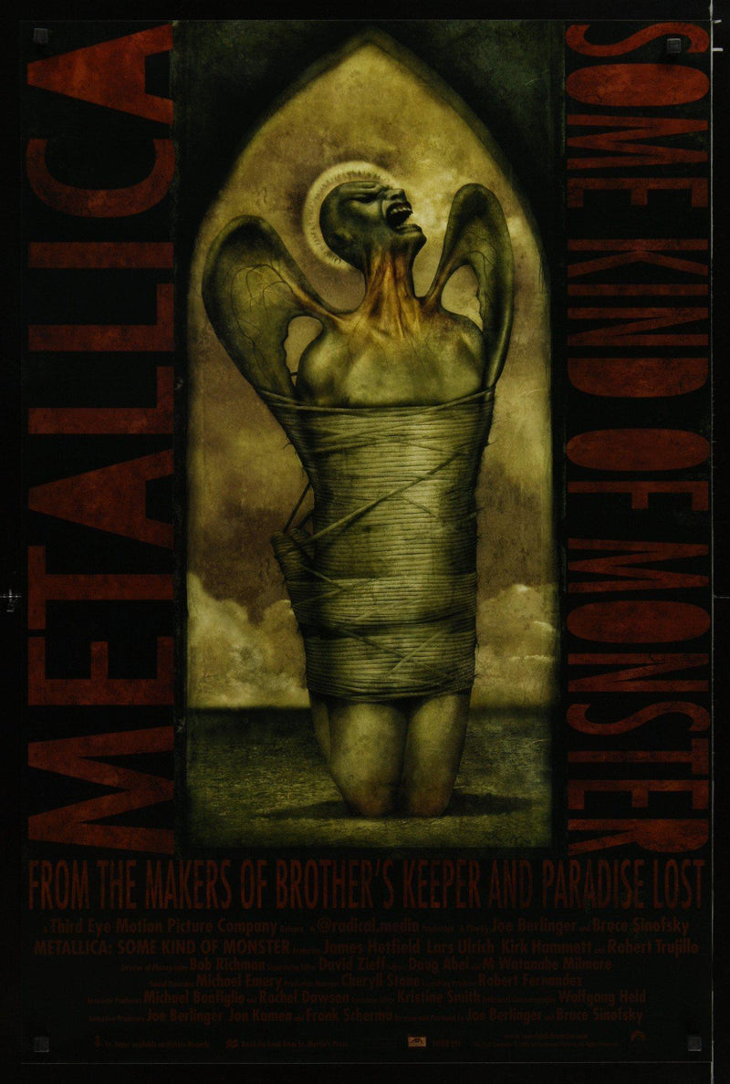 Metallica Some Kind of Monster 1 Sheet (27x41) Original Vintage Movie Poster