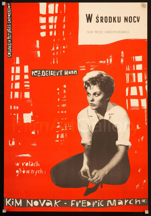 Middle of the Night Original Vintage Movie Poster