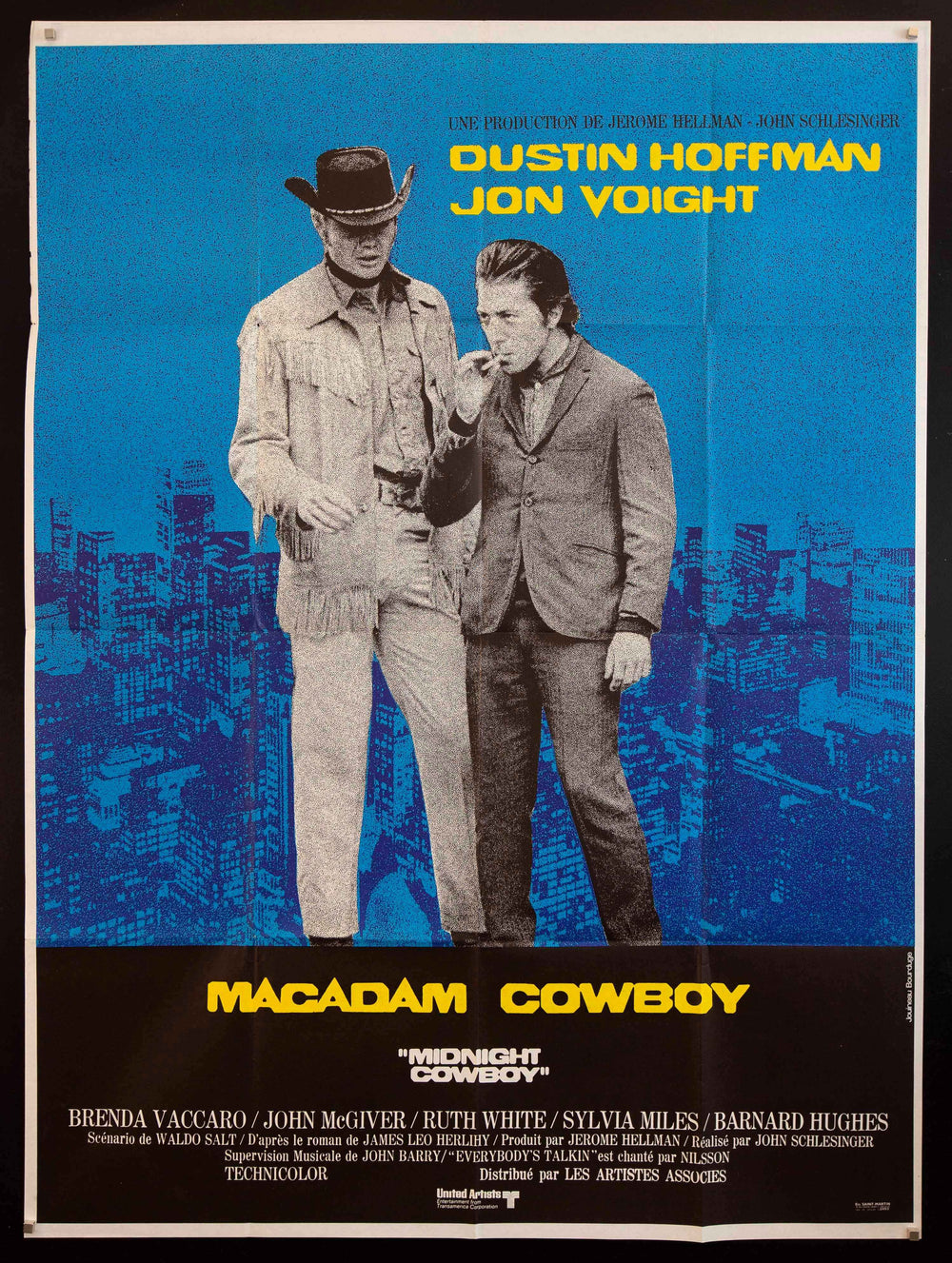 Midnight Cowboy Original Vintage Movie Poster