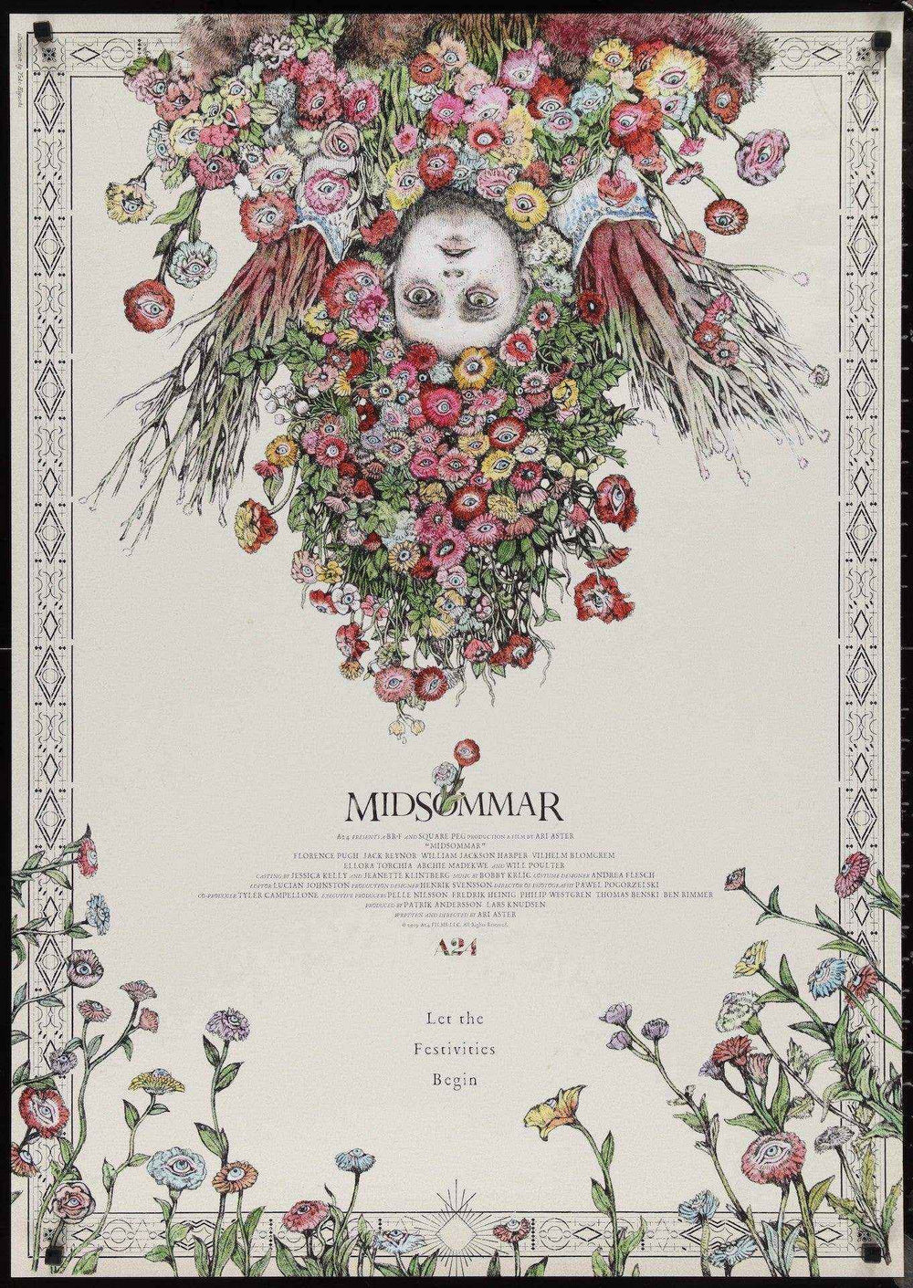 Midsommar Original Vintage Movie Poster