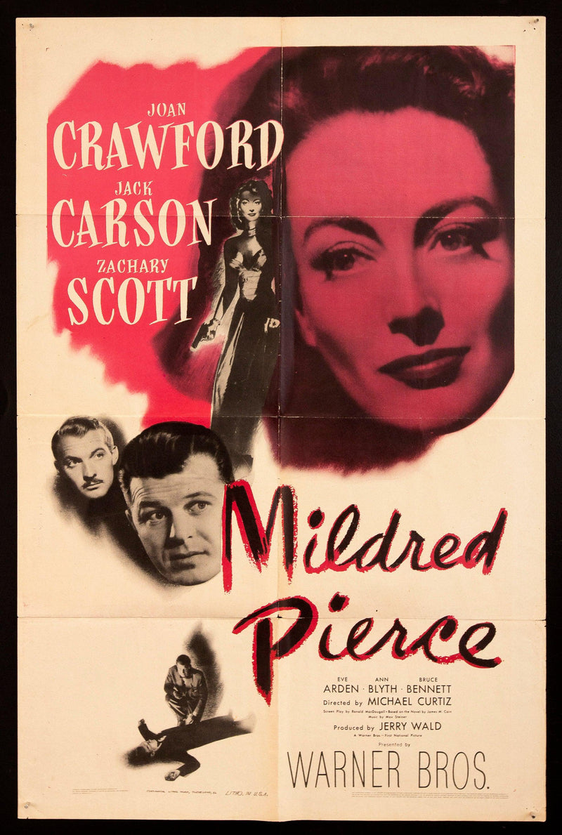 Mildred Pierce 1 Sheet (27x41) Original Vintage Movie Poster
