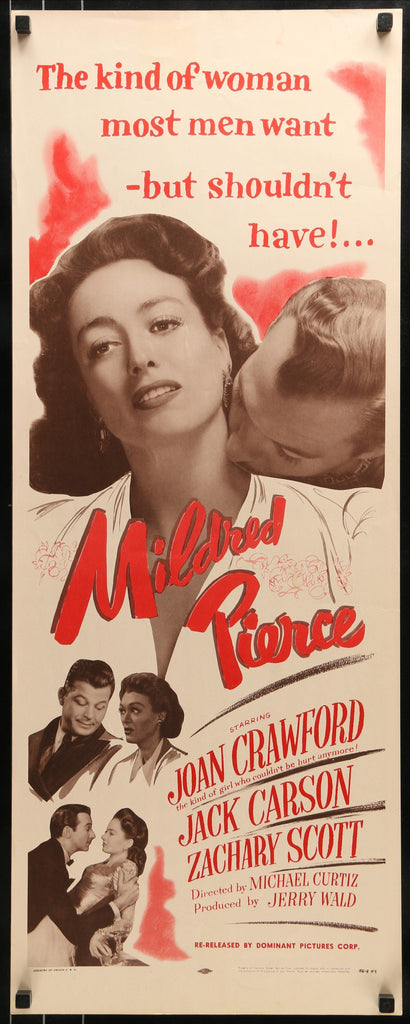 Mildred Pierce Original Vintage Movie Poster