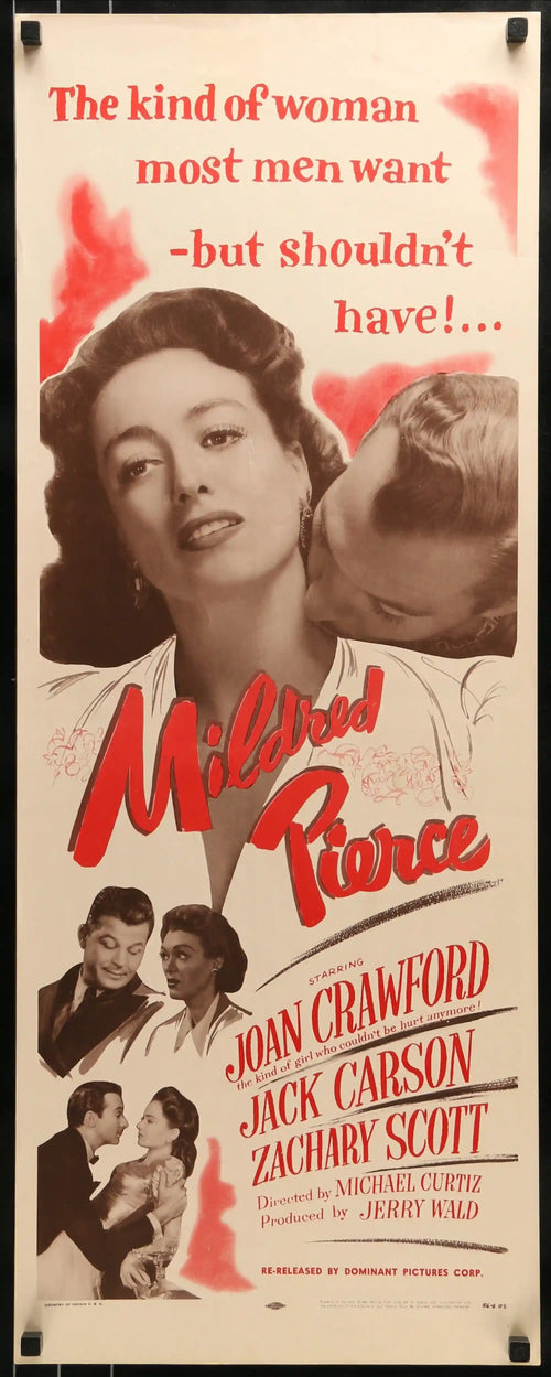 Mildred Pierce Original Vintage Movie Poster