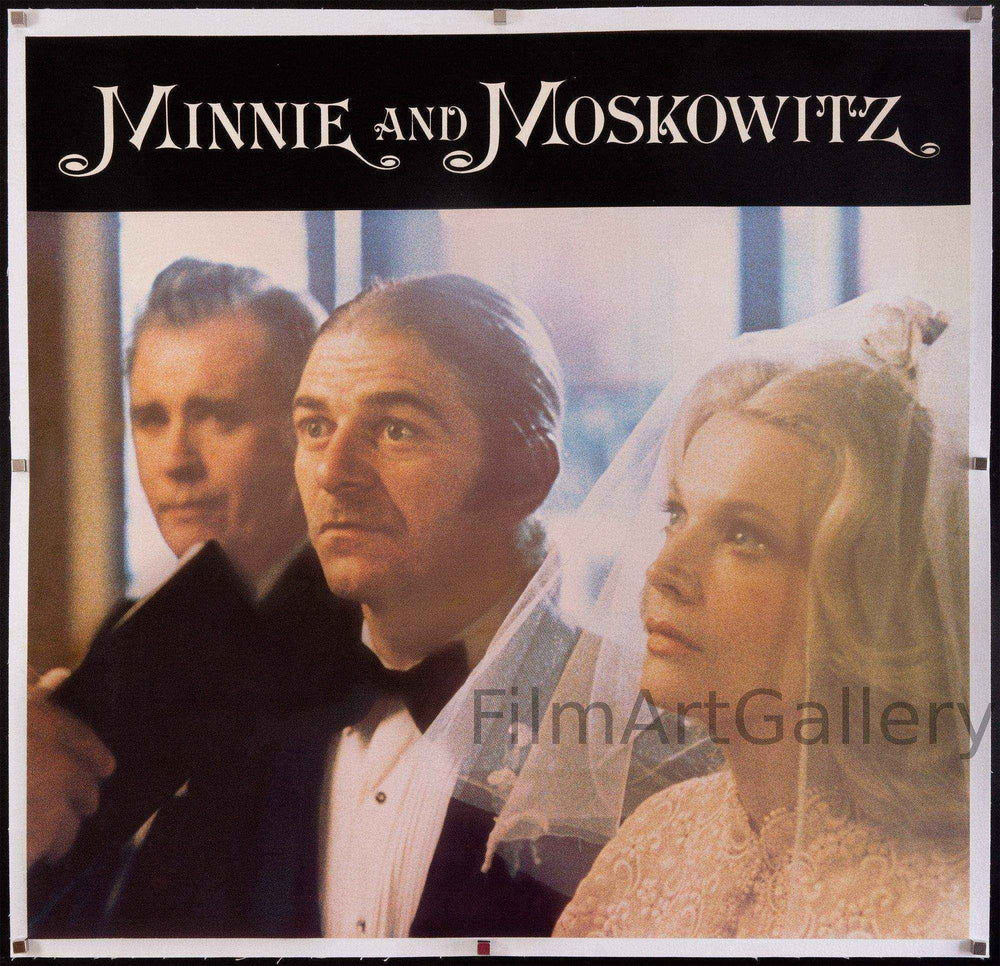 Minnie and Moskowitz Original Vintage Movie Poster