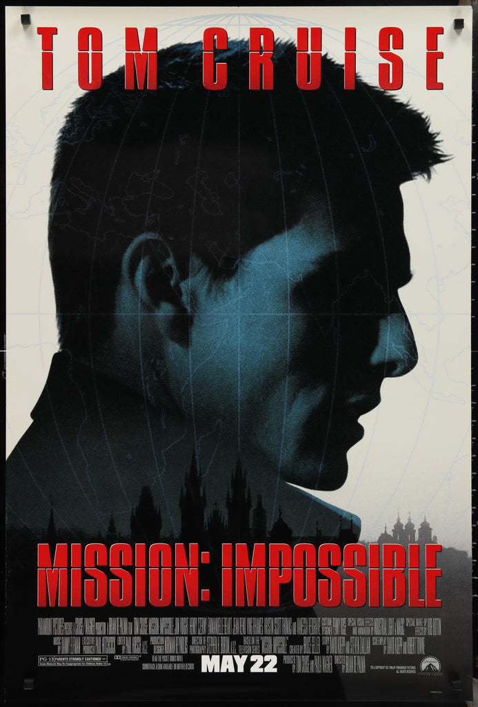 Mission Impossible Original Vintage Movie Poster
