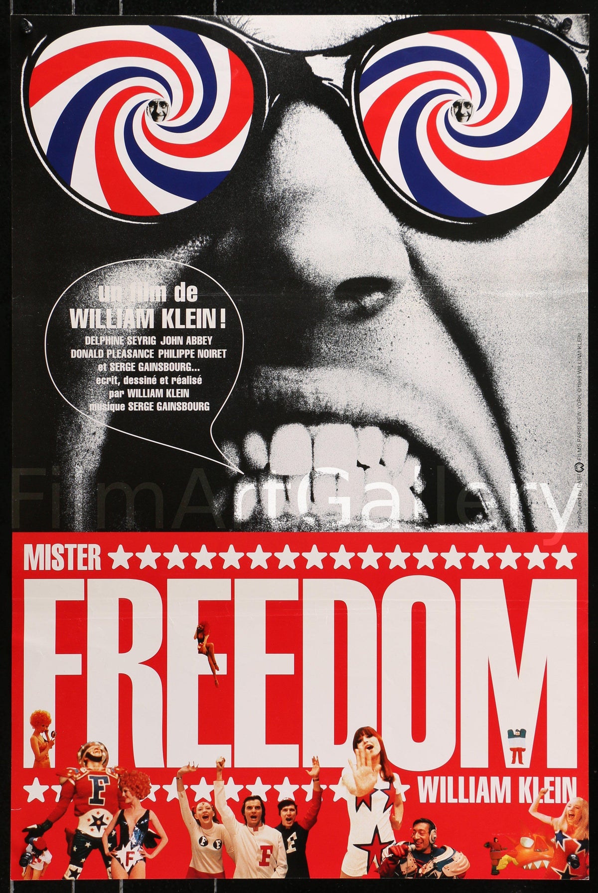 Mister Freedom (Mr.) Original Vintage Movie Poster