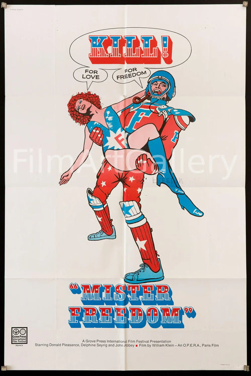 Mister Freedom (Mr.) Original Vintage Movie Poster