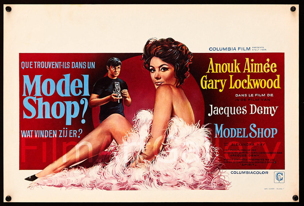 Model Shop Original Vintage Movie Poster