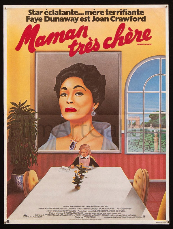 Mommie Dearest Movie Poster 1981 French Mini 16x23