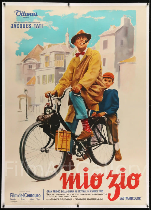 Mon Oncle Original Vintage Movie Poster