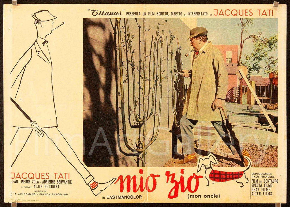 Mon Oncle Original Vintage Movie Poster