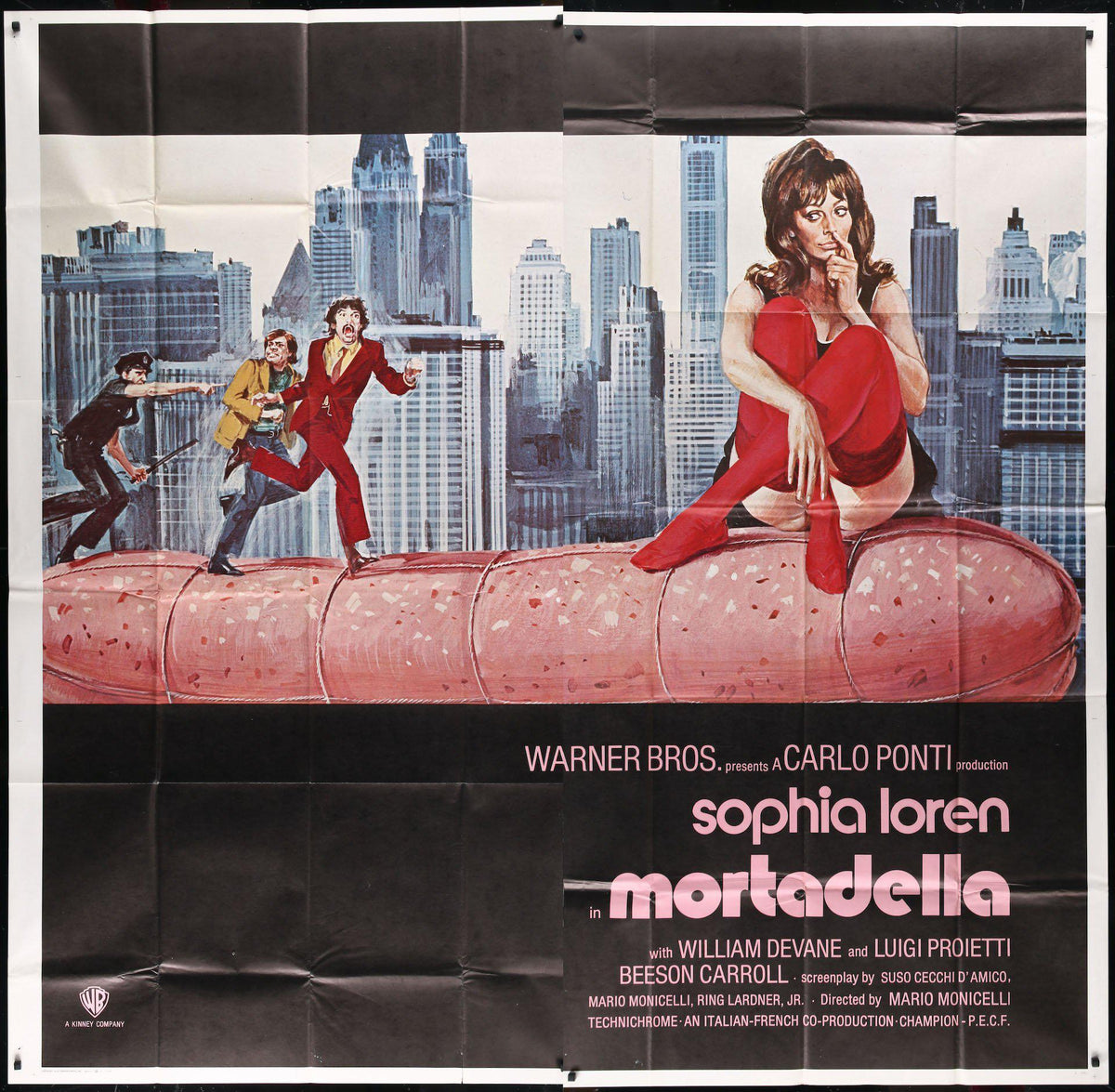 Mortadella Original Vintage Movie Poster