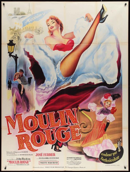 Moulin Rouge Original Vintage Movie Poster