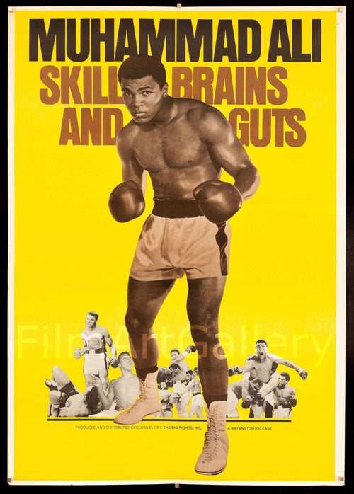 Muhammad Ali: Skill Brains and Guts Original Vintage Movie Poster